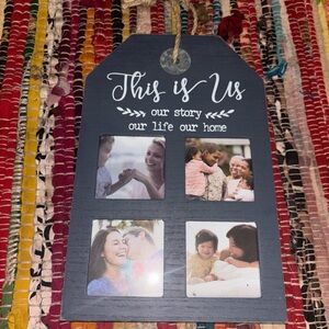 Navy Blue 'This is Us' Photo Frame